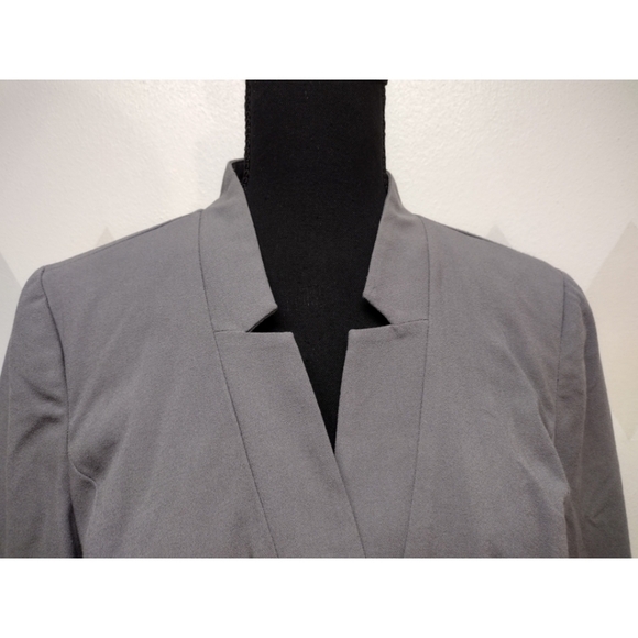 Kensie tailored gray jacket blazer - Picture 3 of 14